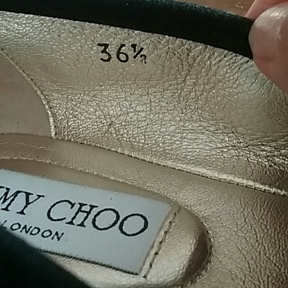 Jimmy Choo flats Size 36 1/2 - Picture 4 of 6